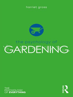 cover image of The Psychology of Gardening